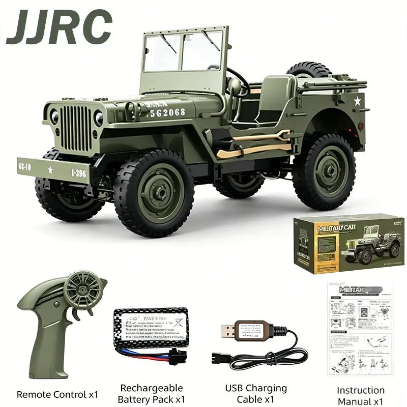 Rc Hobby Grade Truck - JJRC 1:10 C8815 Auto RC Willys