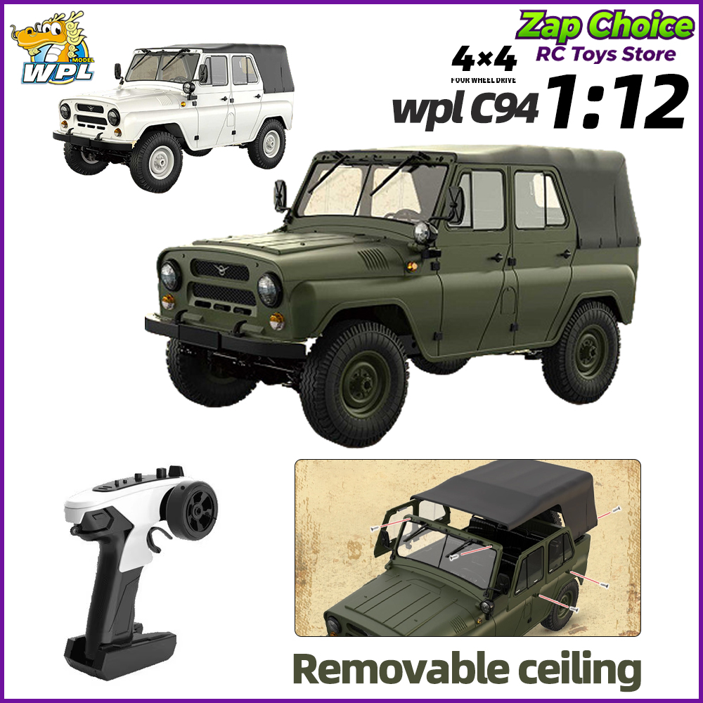 Rc Hobby Grade Truck - WPL C94 Scala 1/12 4WD Elettrico