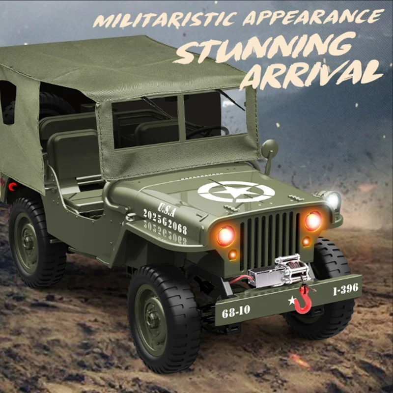 JJRC 1:10 C8815 Auto RC Willys - Rc Hobby Grade Truck recensione e prezzo