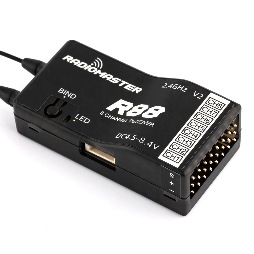Ricevitore RadioMaster R88 V2  - Receiver Sbus 8Ch recensione e prezzo